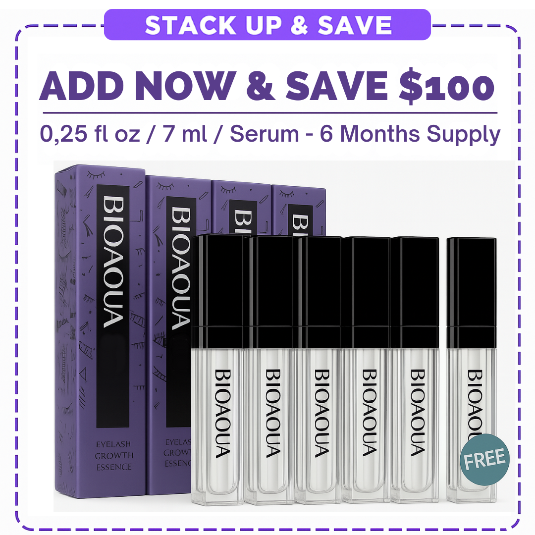 Get 6-month supply BioAoua Lash Growth Serum 60% off